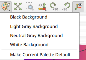 Visualization menu
