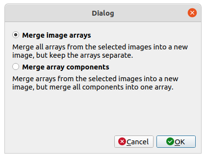 Merge data select