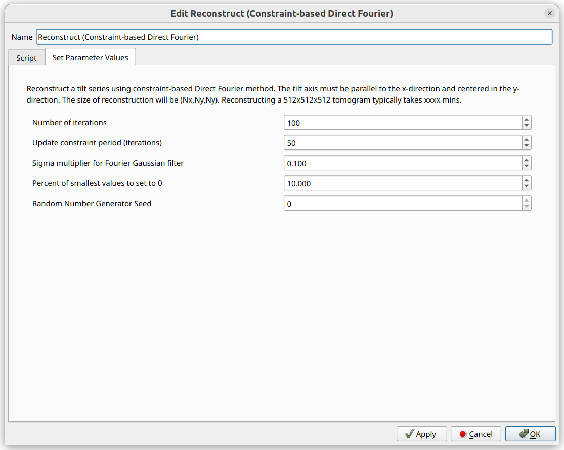 Constrained DFT Operator