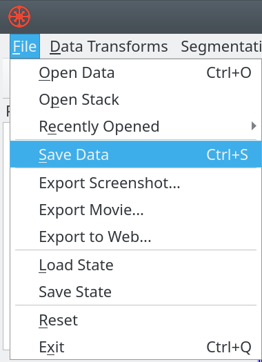Save data