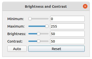 Brightness and Contrast Editor