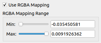 Volume RGBA Mapping Options